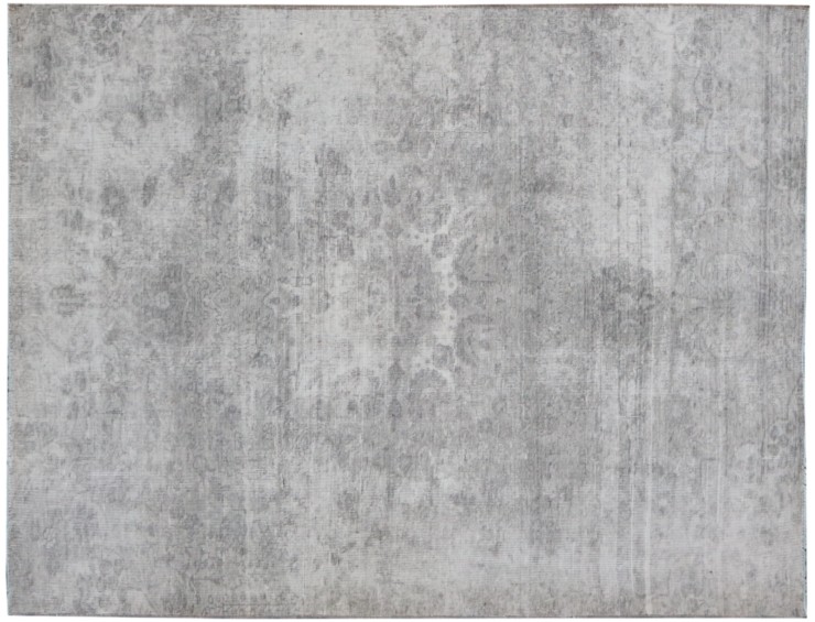 Grau Persien Persischer Vintage Teppich  223 x 130 cm