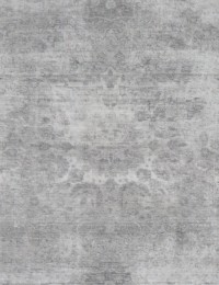 Grau Persien Persischer Vintage Teppich  223 x 130 cm