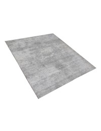 Grau Persien Persischer Vintage Teppich  223 x 130 cm