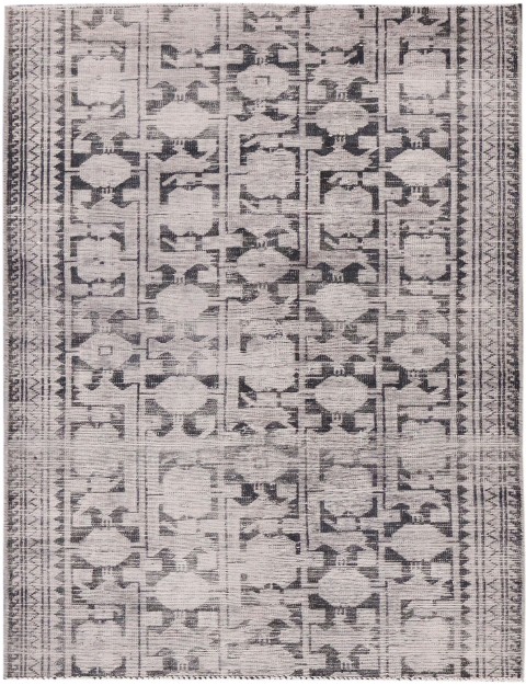 Schwarz Persien Persischer Vintage Teppich 165 x 105 cm