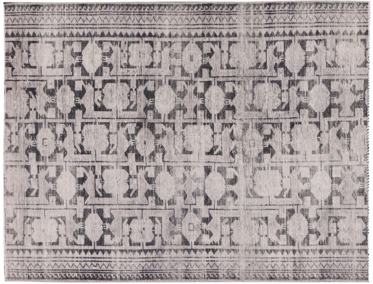 Noir Persan Tapis Persan vintage  165 x 105 cm