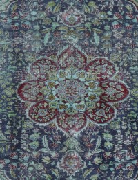 Blue Persia Persian Vintage Carpet  240 x 140 cm