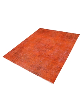 Orange Persien Persischer Vintage Teppich 270 x 185 cm - view 1
