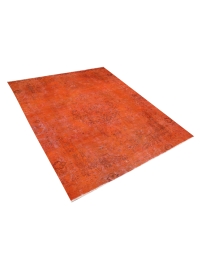 Orange Persien Persisk Vintagetæppe 270 x 185 cm - view 2