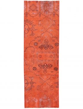 Alfombra persa vintage 220 x 90 rojo
