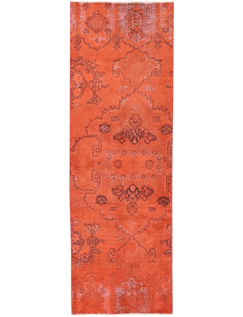 Rot Persien Persischer Vintage Teppich 220 x 71 cm