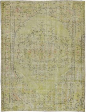 Tappeto vintage  giallo <br/>225 x 146 cm