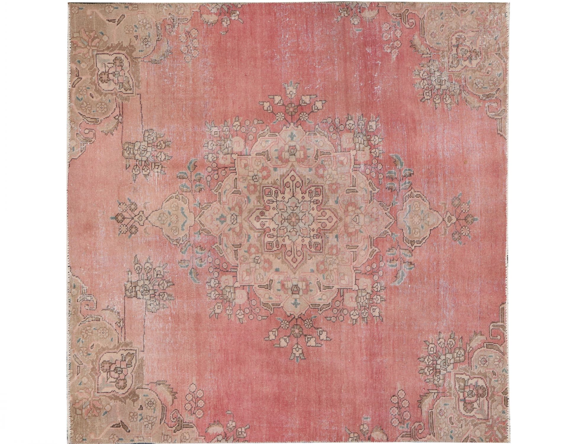 Tappeto vintage persiano  beige <br/>199 x 185 cm