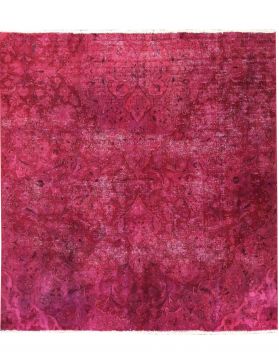 Tapis Persan vintage 160 x 170 violet
