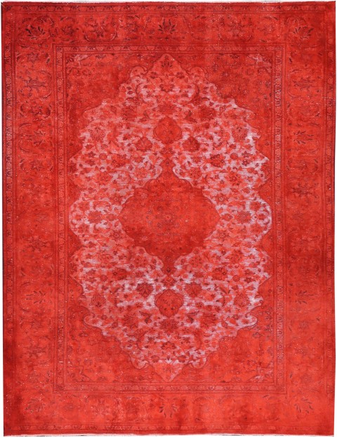 Rot Persien Persischer Vintage Teppich 287 x 193 cm