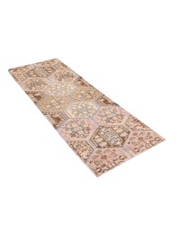 Beige Persan Tapis Persan vintage  250 x 65 cm