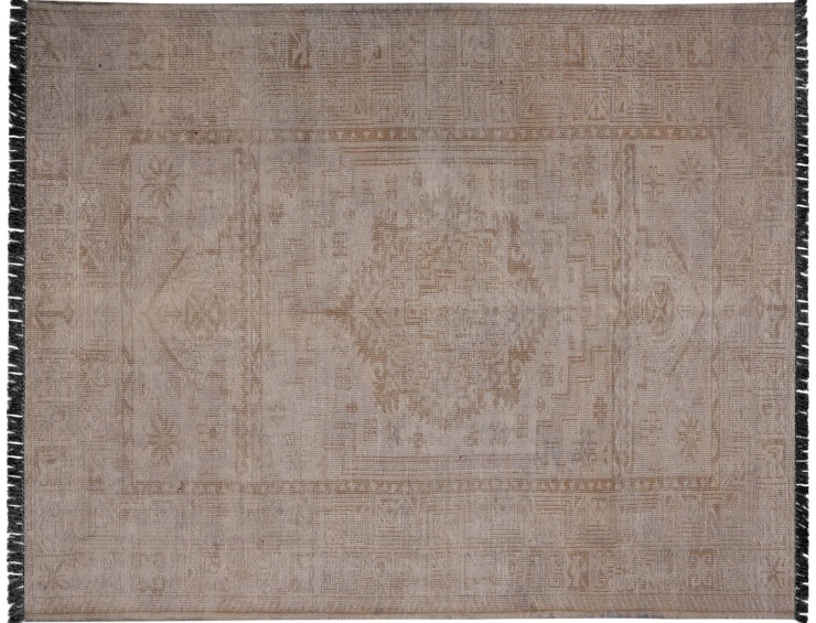 Grigio Turco Tappeto vintage persiano 293 x 197 cm