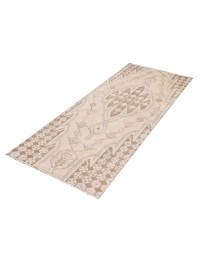 Beige Persiano Tappeto vintage persiano  155 x 75 cm