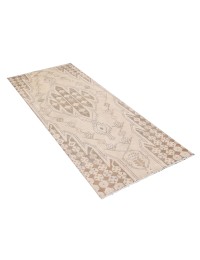 Beige Persiano Tappeto vintage persiano  155 x 75 cm