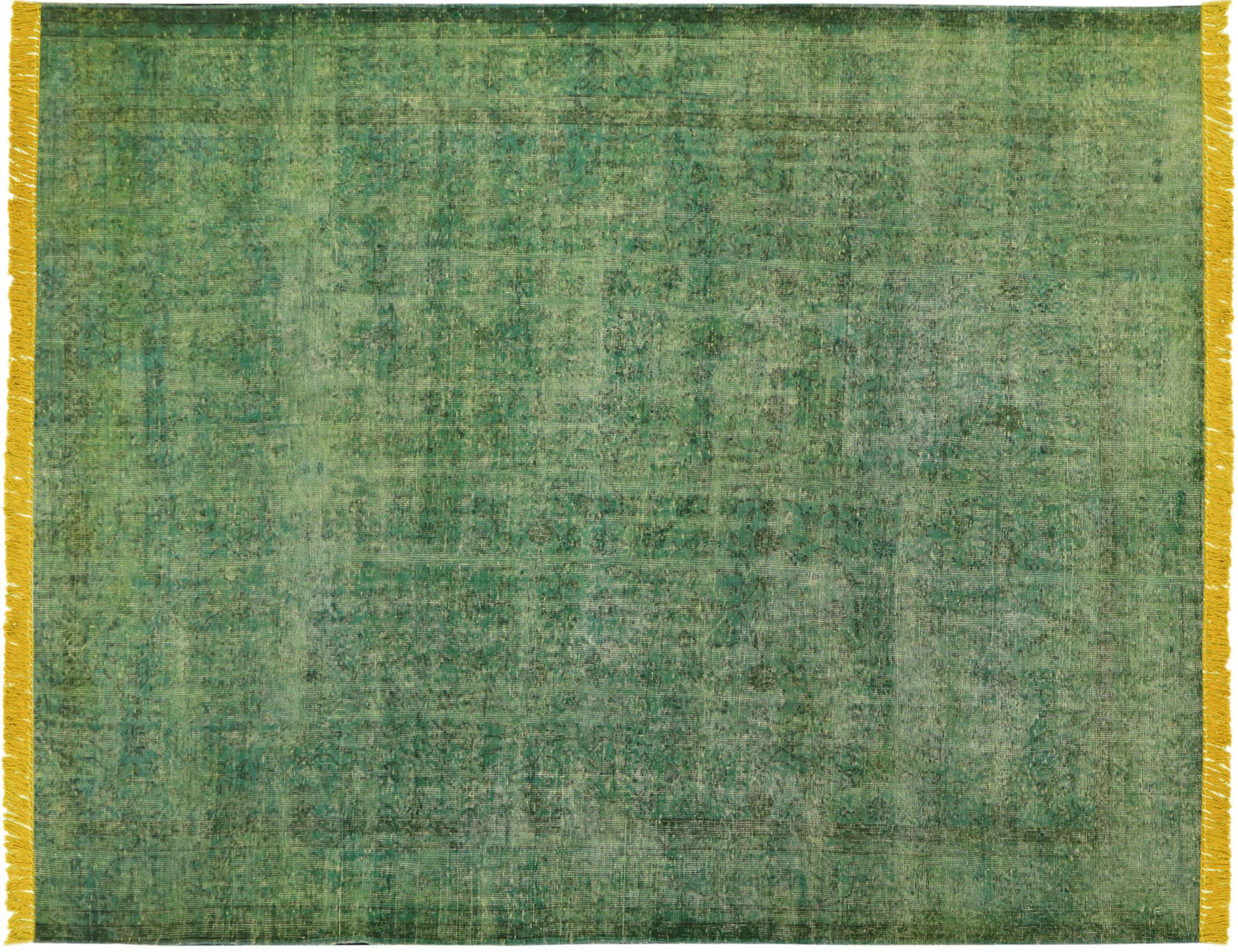 Tappeto vintage  verde <br/>330 x 223 cm