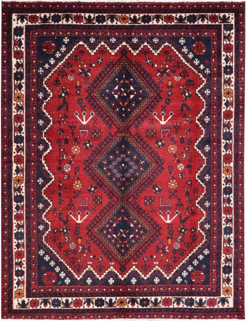 Blau Persien Perserteppich 295 x 212 cm