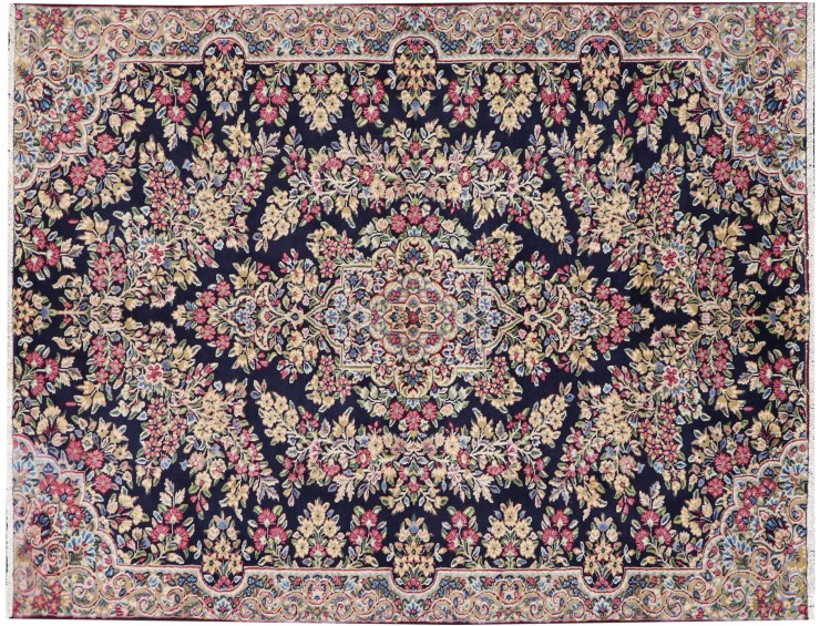 Bleu Persan Tapis persan  213 x 145 cm