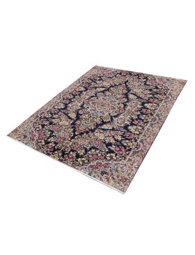 Bleu Persan Tapis persan 213 x 145 cm - view 1