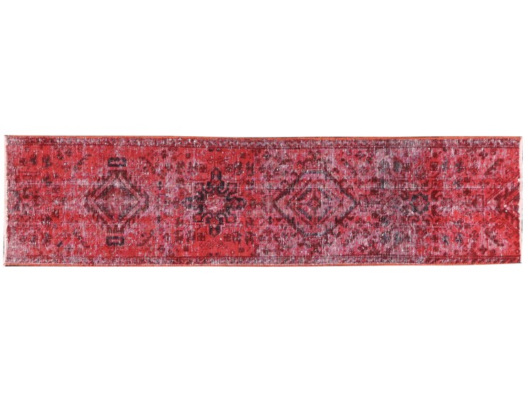 Arancione Persiano Tappeto vintage persiano 220 x 57 cm