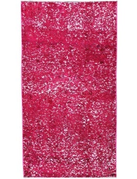 Rosa Persiano Tappeto vintage persiano 215 x 90 cm