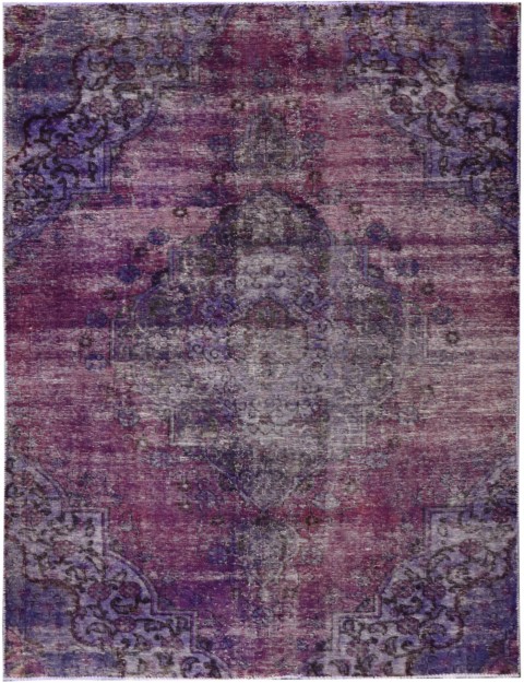 Lila Persien Persischer Vintage Teppich 270 x 170 cm
