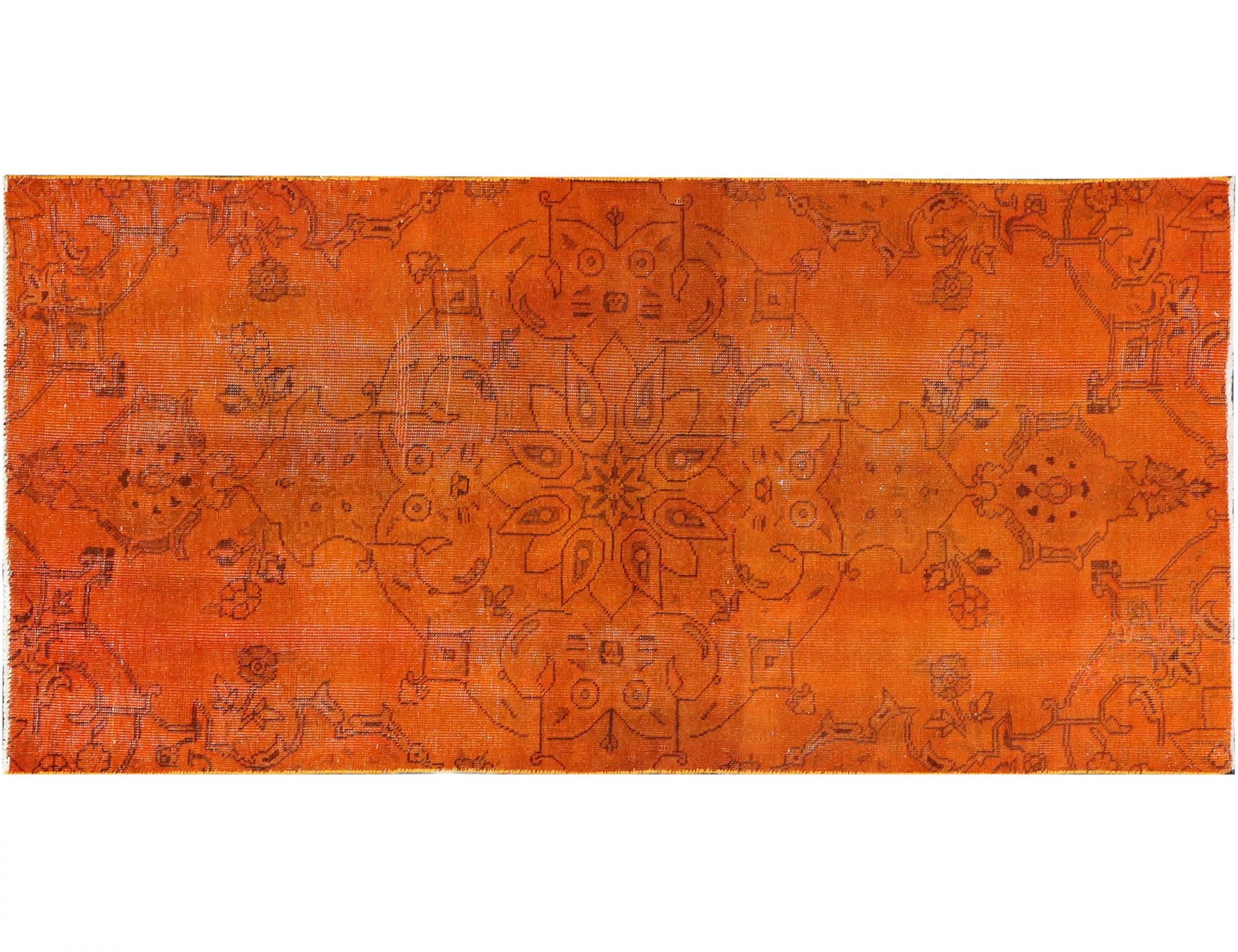 Persian Vintage Carpet  orange  <br/>215 x 115 cm