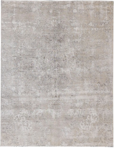 Beige Persien Persischer Vintage Teppich 205 x 165 cm