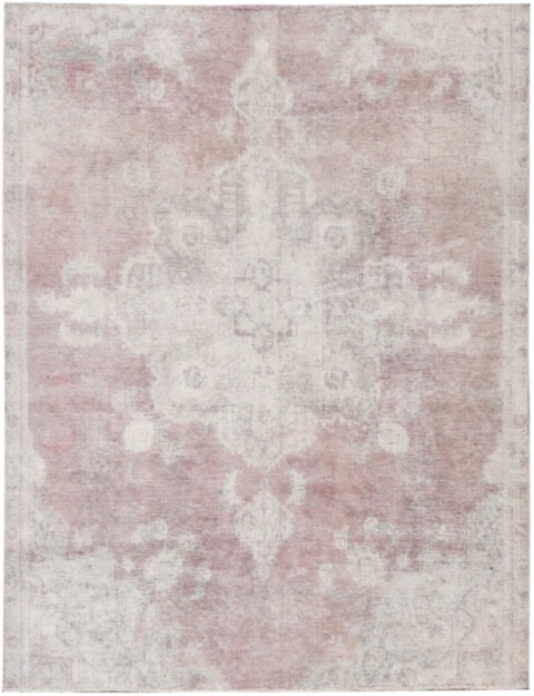 Beige Persien Persischer Vintage Teppich 206 x 150 cm