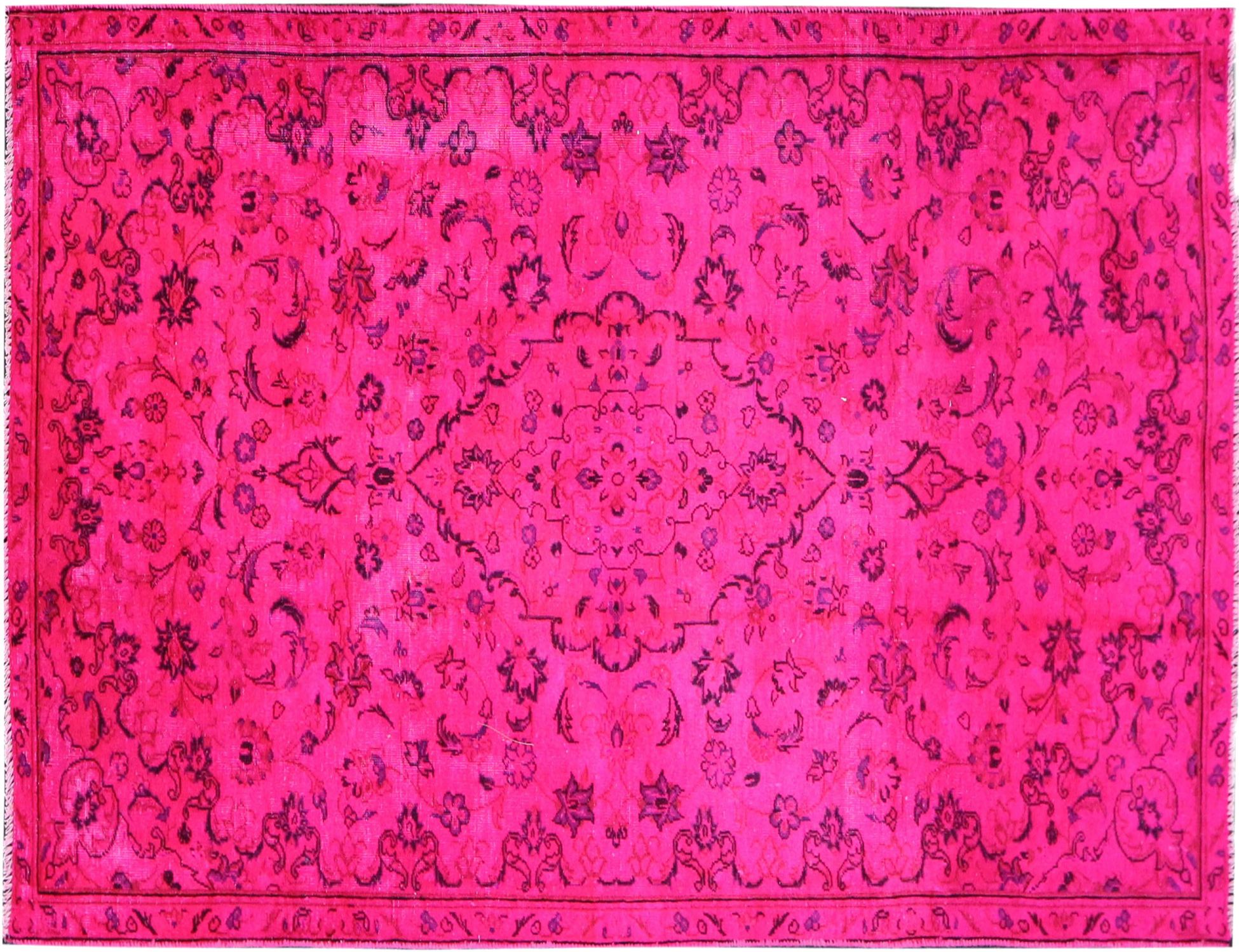 Tappeto vintage persiano  viola <br/>240 x 131 cm