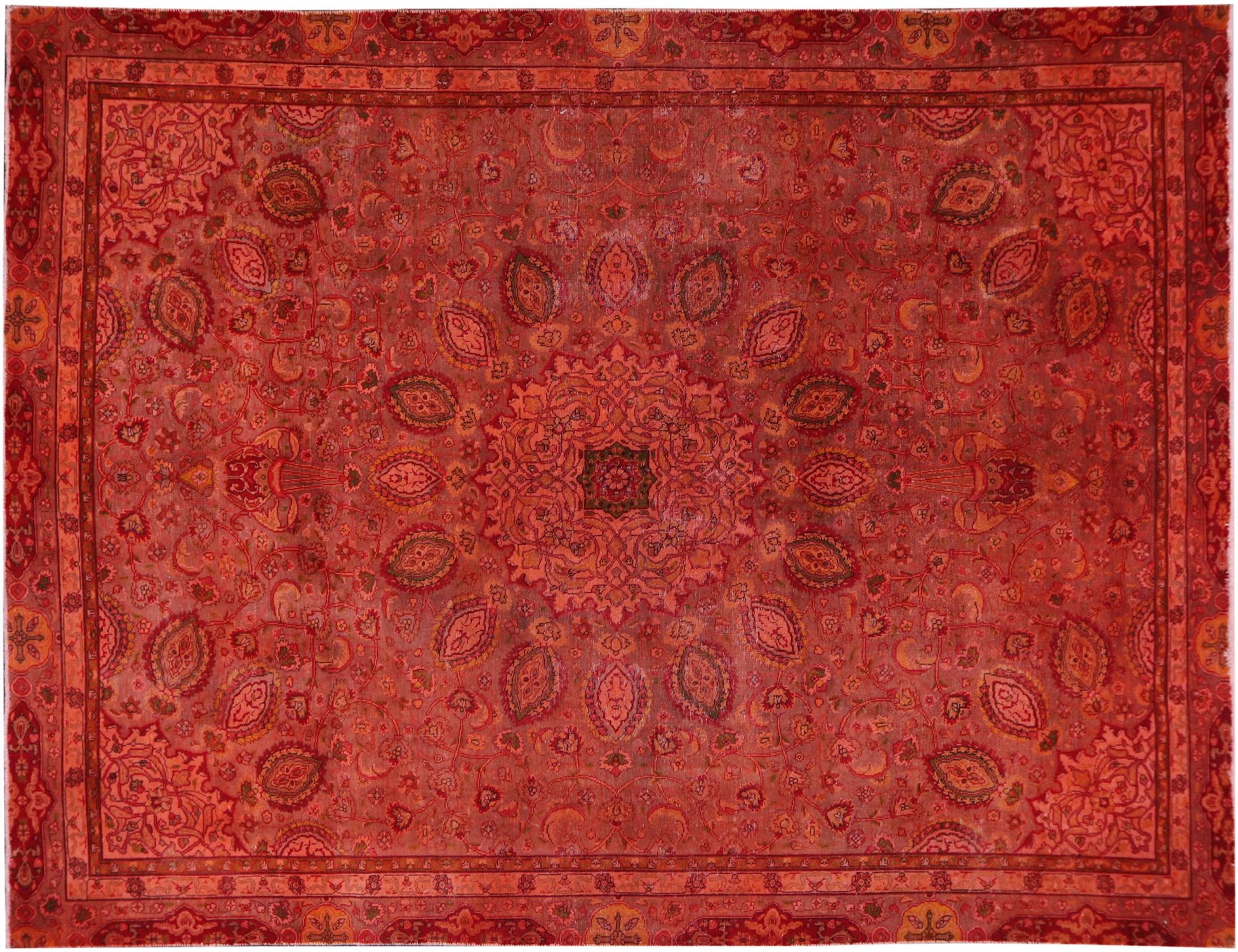 Persisk vintage teppe  rød <br/>365 x 262 cm