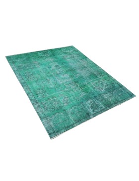 Vert Persan Tapis Persan vintage  237 x 144 cm