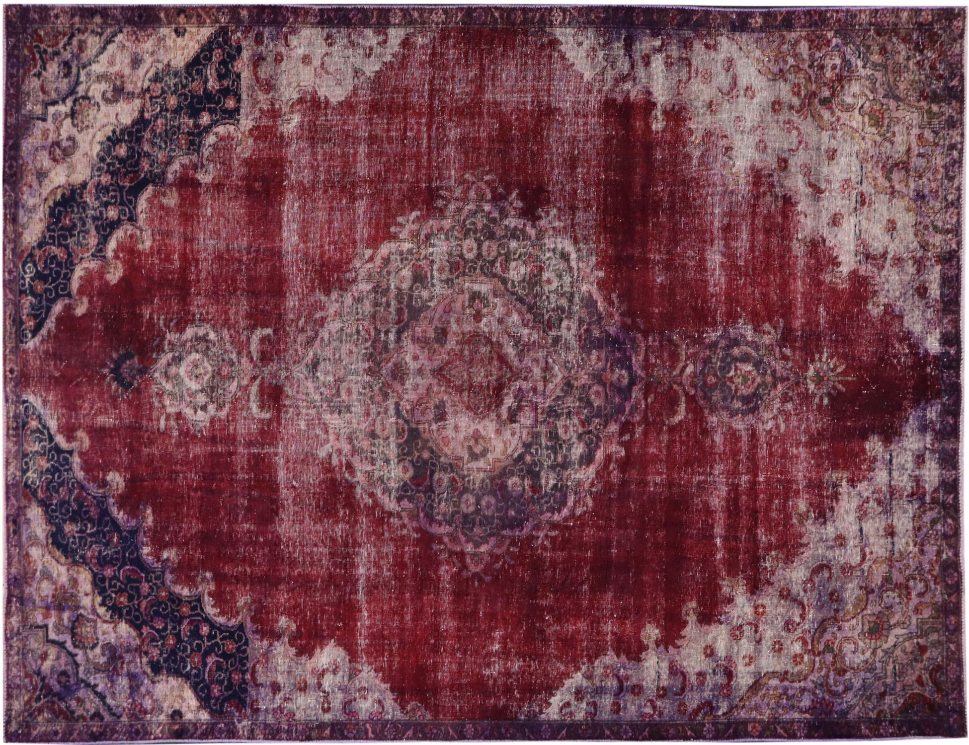 Persisk vintage teppe  lilla <br/>406 x 230 cm