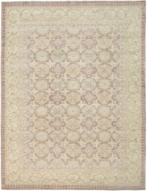 Braun Afghanistan Chobi Teppich  257 x 191 cm