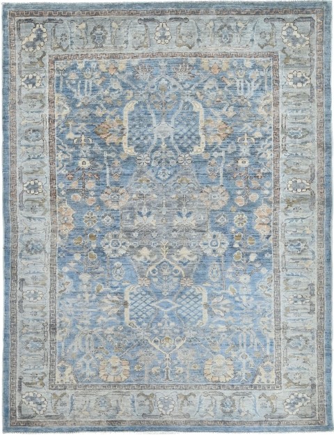 Blau Afghanistan Chobi Teppich  174 x 117 cm