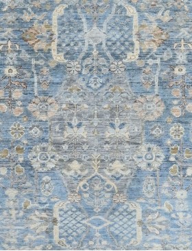 Azul Afghanistan Alfombra Chobi 174 x 117 cm - view 3