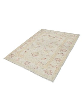 Beige Afghanistan Chobi tæppe 77 x 57 cm - view 1