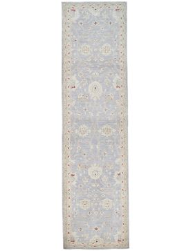 Tapis Chobi 311 x 83 bleu