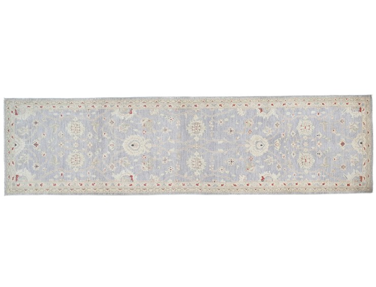 Blu Afghanistan Tappeto Chobi 311 x 83 cm