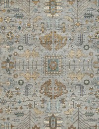 Harmaa Afghanistan Chobi matot 357 x 273 cm - view 3