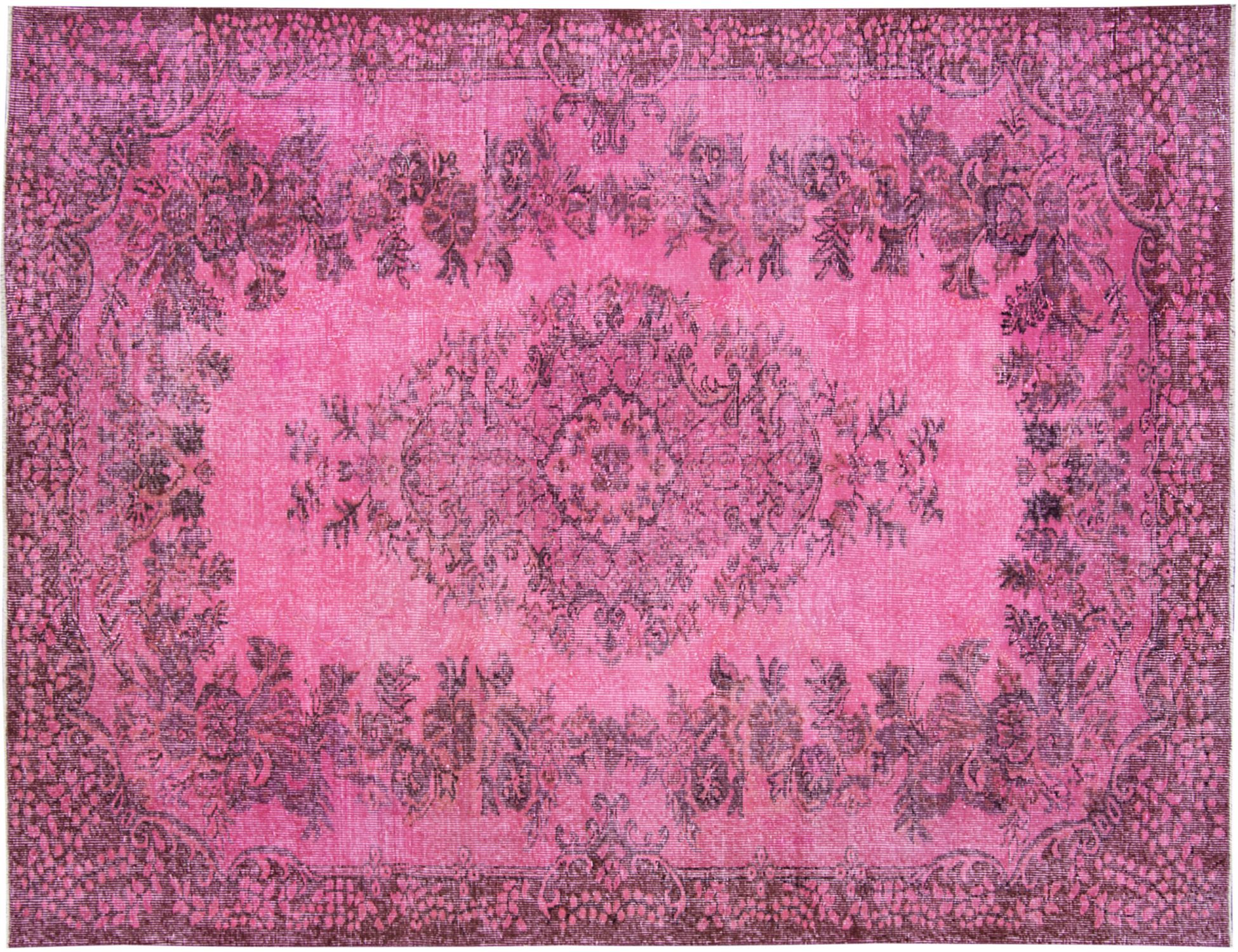 Tapis Persan vintage  rose <br/>277 x 177 cm