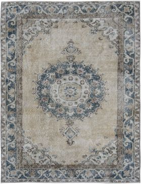 Persischer Vintage Teppich  beige <br/>200 x 117 cm