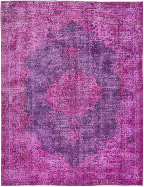Rosa Türkei Vintage Teppich 224 x 162 cm