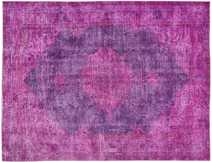 Rosa Turco Tappeto vintage  224 x 162 cm