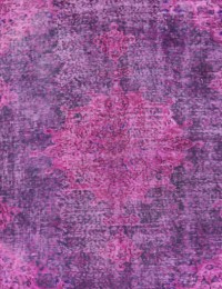 Rosa Turco Tappeto vintage  224 x 162 cm