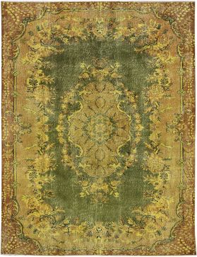 Tappeto vintage persiano  giallo <br/>298 x 195 cm