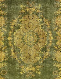 Jaune Turc Tapis vintage  298 x 195 cm