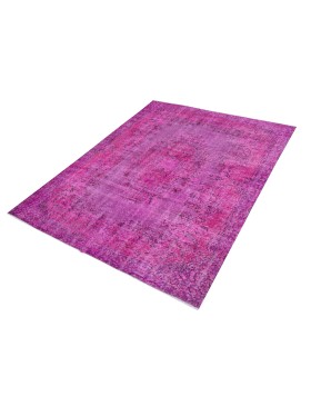 Rose Turc Tapis vintage  280 x 192 cm