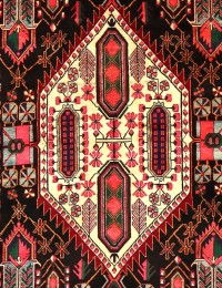 Blå Persien Persisk matta  292 x 197 cm