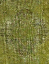Grøn Persien Persisk Vintagetæppe 117 x 87 cm - view 4