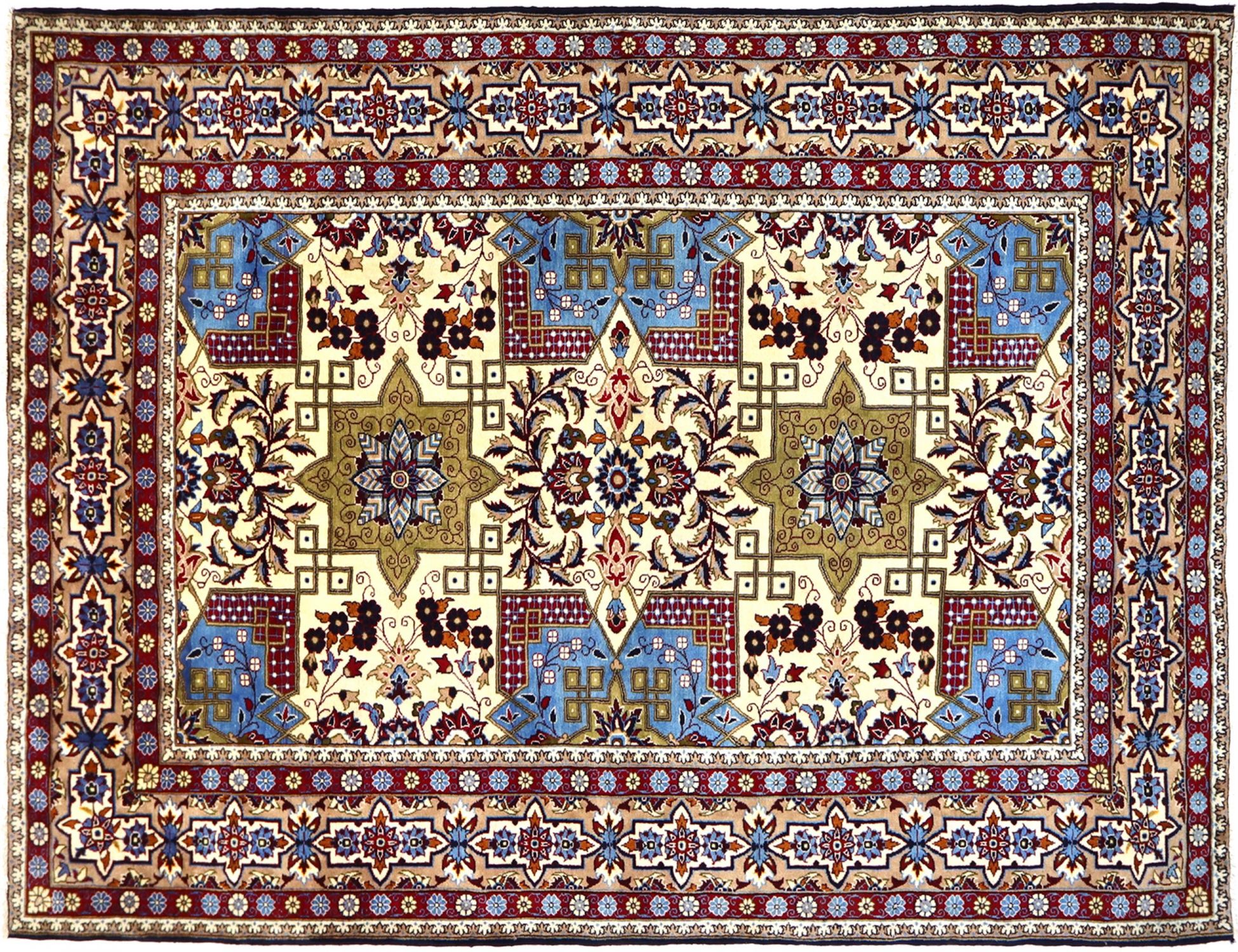 Persian Rug  beige  <br/>345 x 248 cm